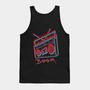 Boom box Tank Top